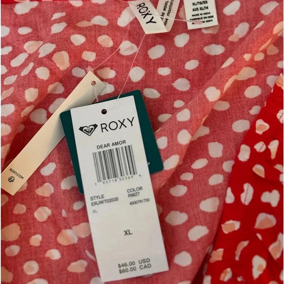 NWT | ROXY | Dear Amor Ruched Crop Top - Size XL - Picture 8 of 8